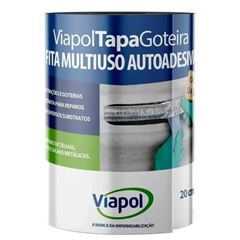 VIAPOL TAPA GOTEIRA 20CM X 10M MULTIUSO