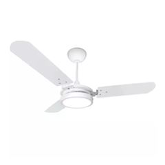 VENTILADOR TETO VALEN LED BRANCO FRIO 6K 127V BRANCO/BRANCO VENTEX