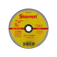 DISCO ABRASIVO DE CORTE 115X1,0X22,2MM (4.1/2