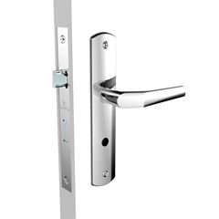FECHADURA POPLINE RETA EXT CROMADO ESP26 (40X53 PY45) SOPRANO