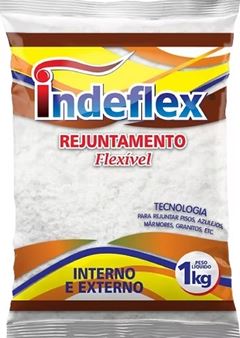 REJUNTE FLEXIVEL PRETO 1KG INDEFLEX