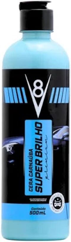 CERA CARNAUBA SUPER BRILHO V8  500ML SANOL