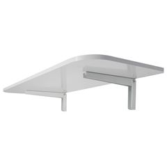 MESA DOBRAVEL COM SUPORTE 100 X 50 CM  BRANCA MULTIVISÃO