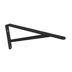 MAO FRANCESA REFORCADA 30CM - PRETA MULTIVISÃO