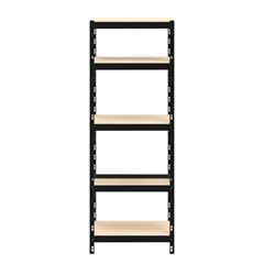 ESTANTE MULTIUSO COM 5 PRATELEIRAS 1800X680X300MM - PRETO/CR MULTIVISÃO