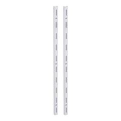 TRILHO SIMPLES PARA PRATELEIRA EM ACO 1.50 M  BRANCO MULTIVISÃO