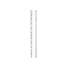 TRILHO SIMPLES PARA PRATELEIRA EM ACO 50 CM  BRANCO MULTIVISÃO