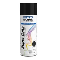 TINTA AEROSSOL PRETO FOSCO USO GERAL 350 ML/250G  TEKBOND