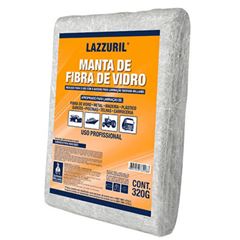MANTA FIBRA DE VIDRO 320 GR LAZZURIL