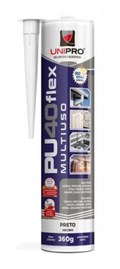 CART. PU40 FLEX UNIPRO PRETO 360G
