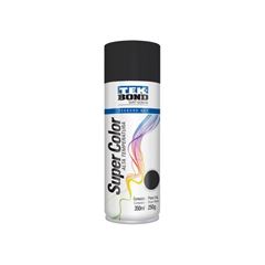 TINTA AEROSOL PRETO FOSCO ALTA TEMPERATURA 350 ML/250G TEKBOND