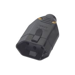 TOMADA PAD 2P+T 20A PT - (25 UN P/CX) FAME