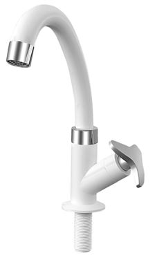 TOR LAV MESA BM BAIXA ORQUIDEA BRANCA/CROMADA SLIM SOCEL