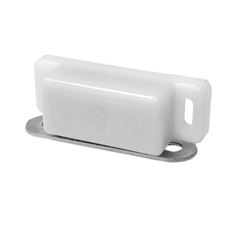 FECHO MAGNETICO METAL E PLASTICO BRANCO BENDOOR